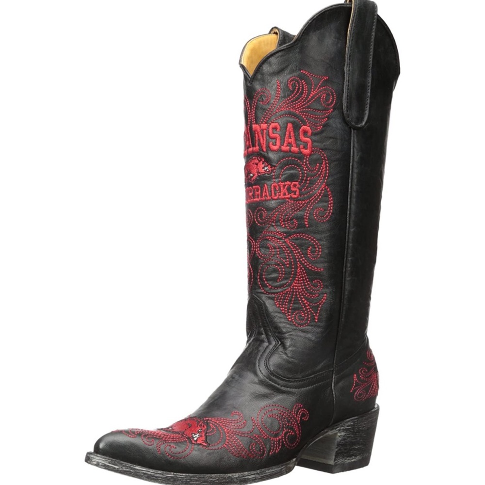 Arkansas Razorbacks Gameday Cowboy Boots - Picture 3 of 7